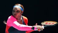 FILE PHOTO: Tennis - Australian Open - Melbourne Park, Melbourne, Australia, February 18, 2021 Serena Williams of the U.S. in action during her semi final match against Japan's Naomi Osaka REUTERS/Kelly Defina/File Photo
