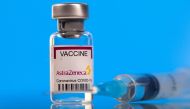 FILE PHOTO: A vial labelled with the Astrazeneca coronavirus disease (COVID-19) vaccine is seen in this illustration picture taken March 19, 2021. REUTERS/Dado Ruvic/Illustration//File Photo
