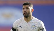 Manchester City's Sergio Aguero Pool via REUTERS/Tim Keeton