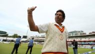 FILE PHOTO: Cricket - MCC v Rest of the World - Lord's - 5/7/14 Sachin Tendulkar at the end of the match Mandatory Credit: Action Images / Steven Paston Livepic EDITORIAL USE ONLY./File Photo
