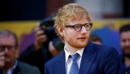 Cast member Ed Sheeran attends the UK premiere of 