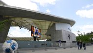 General view outside the stadium Estadio do Dragao, Porto, Portugal. (Reuters)
