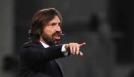 May 12, 2021 Juventus coach Andrea Pirlo REUTERS/Alberto Lingria/File Photo