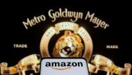 FILE PHOTO: Smartphone with Amazon logo is seen in front of displayed MGM logo in this illustration taken, May 26, 2021. REUTERS/Dado Ruvic/Illustration/File Photo
