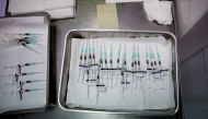 Pfizer-BioNTech coronavirus disease (COVID-19) vaccines are seen at Sao Jose Hospital in Lisbon, Portugal, January 19, 2021. REUTERS/Pedro Nunes/File Photo/File Photo