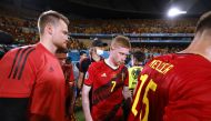 Belgium's Kevin De Bruyne after the match Pool via REUTERS/Marcelo Del Pozo