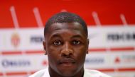 January 16, 2019 AS Monaco new signing Fode Ballo-Toure during the press conference REUTERS/Eric Gaillard/File Photo
