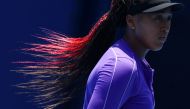 Tokyo 2020 Olympics - Tennis Training - Ariake Tennis Park, Tokyo, Japan - July 20, 2021 Naomi Osaka of Japan during training REUTERS/Edgar Su
