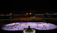 Tokyo 2020 Olympics - The Tokyo 2020 Olympics Opening Ceremony - Olympic Stadium, Tokyo, Japan - July 23, 2021. General view of the athletes' parade at the opening ceremony REUTERS/Leonhard Foeger
