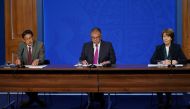 Professor Wei Shen Lim, chair of the Joint Committee on Vaccination and Immunisation (JCVI), Professor Jonathan Van-Tam, Deputy Chief Medical Officer for England, and Dr June Raine, Chief Executive of the Medicines and Healthcare products Regulatory Agenc
