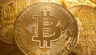 :A representation of cryptocurrency Bitcoin is seen in this illustration taken August 6, 2021. (REUTERS/Dado Ruvic/Illustration)