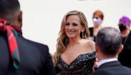 Marlee Matlin arrives to the Oscars red carpet for the 93rd Academy Awards in Los Angeles, California, U.S., April 25, 2021. Chris Pizzello/Pool via Reuters