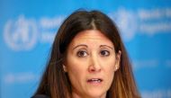 Technical Lead for the World Health Organization (WHO) Maria Van Kerkhove speaks at a news conference on the novel coronavirus in Geneva, Switzerland February 6, 2020. REUTERS/Denis Balibouse/File Photo
