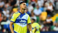 Juventus' Cristiano Ronaldo reacts REUTERS/Massimo Pinca