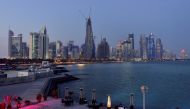 Doha Skyline used for representation 