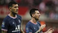 August 29, 2021 Paris St Germain's Lionel Messi REUTERS/Benoit Tessier
