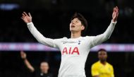 August 26, 2021 Tottenham Hotspur's Son Heung-min reacts Action Images via Reuters/Matthew Childs