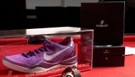 The autographed Kobe Bryant's Hublot King Power 