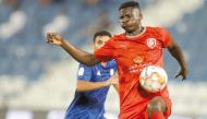 Al Duhail's Michael Olunga in action.