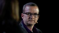 FILE PHOTO: Mike Schroepfer, Chief Technology Officer at Facebook speaks at the WSJTECH live conference in Laguna Beach, California, U.S. October 21, 2019. REUTERS/ Mike Blake

