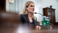 Former Facebook employee and whistleblower Frances Haugen testifies during a Senate Committee on Commerce, Science, and Transportation hearing entitled 'Protecting Kids Online: Testimony from a Facebook Whistleblower' on Capitol Hill, in Washington, U.S.,