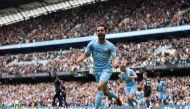 October 16, 2021 Manchester City's Bernardo Silva celebrates scoring their first goal Action Images via Reuters/Molly Darlington