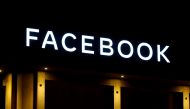 The logo of Facebook is seen in Davos, Switzerland January 20, 2020. Reuters/Arnd Wiegmann/File Photo