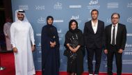 'A Hero' actors Amir Jadidi and Fereshteh Sadre Orafaee at the opening of 9th Ajyal Film Festival.