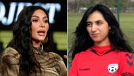  Kim Kardashian (L), Khalida Popal