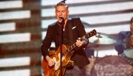 FILE PHOTO: Singer Bryan Adams performs during the closing ceremony for the Invictus Games in Toronto, Ontario, Canada September 30, 2017. REUTERS/Mark Blinch/File Photo
