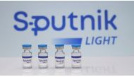 A view shows samples of Sputnik Light vaccine against the coronavirus disease (COVID-19) developed by the Gamaleya Research Institute of Epidemiology and Microbiology, in this still image taken from video released May 6, 2021 by the Russian Direct Investm

