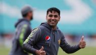 Pakistan's Abid Ali during nets Action Images via Reuters/Paul Childs