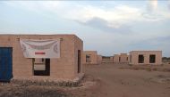 A view of the new shelter project launched by Qatar Red Crescent Soceity (QRCS) in Yemen.