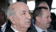 Algerian President Abdelmadjid Tebboune 