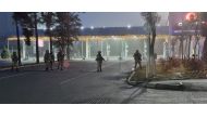 Troops are seen at the international airport of Almaty following anti-government protests triggered by fuel price increase, in Almaty, Kazakhstan January 6, 2022. REUTERS.