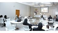 Participants during introductory meeting for members of the 12th training course for lawyer trainees.