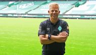 FILE PHOTO: Werder Bremen's new coach Markus Anfang poses during his presentation Pool via REUTERS/Carmen Jaspersen/File Photo
