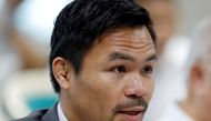 Philippine Senator and boxer Manny Pacquiao. (Reuters/Erik De Castro/File Photo)

