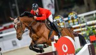Kami Sabitov guides Quintendro over a hurdle during a previous edition of the HH the Amir Sword Equestrian Festival in this file photo.