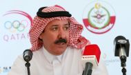 President of Qatar Golf Association Hassan Al Naimi. 