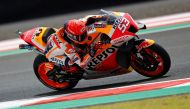 March 20, 2022 Repsol Honda Team's Marc Marquez in action during the warm up REUTERS/Willy Kurniawan
 