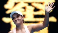 Australia's Ashleigh Barty waves to spectators after winning the match against China's Wang Yafan. REUTERS/Edgar Su/File Photo