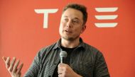 Founder and CEO of Tesla Motors Elon Musk speaks during a media tour of the Tesla Gigafactory, which will produce batteries for the electric carmaker, in Sparks, Nevada, U.S. July 26, 2016. REUTERS/James Glover II/File Photo