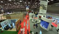 A view of the Build Your House Exhibition 2022 at QNCC, yesterday. 