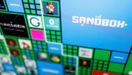 Virtual land plots on The Sandbox, a gaming platform that allows users to build a virtual world using non-fungible tokens (NFTs), are seen in this illustration picture taken March 25, 2022. REUTERS/Florence Lo/Illustration/File Photo