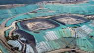 A general view of West New Territories Landfill during the coronavirus disease (COVID-19) pandemic, in Hong Kong, China, April 11, 2022. Picture taken April 11, 2022. Picture taken with a drone. REUTERS/Tyrone Siu TPX