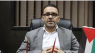 Governor of Jerusalem (Al Quds) for the Palestinian Authority Adnan Ghaith in his office.