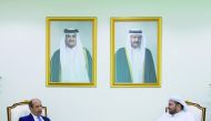 Assistant Foreign Minister for Regional Affairs H E Dr. Mohammed bin Abdulaziz bin Saleh Al Khulaifi meeting Ambassador of Jordan 
H E Zaid Mufleh Al Lawzi yesterday. 