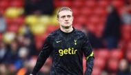 January 1, 2022 Tottenham Hotspur's Oliver Skipp during the warm up before the match REUTERS/David Klein