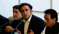 File photo: Bilawal Bhutto Zardari, chairman of the Pakistan People's Party (PPP) along with leaders of other parties attend a joint press conference in Islamabad, Pakistan March 30, 2022. Reuters/Akhtar Soomro/File Photo